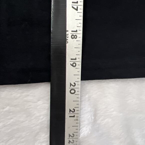 J. Crew Shirt Womens Small Black Box Cut Boat Neck Short Sleeve Pullover Cotton - Picture 10 of 11